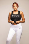 Outlined Logo Crop Tank 6 Colors