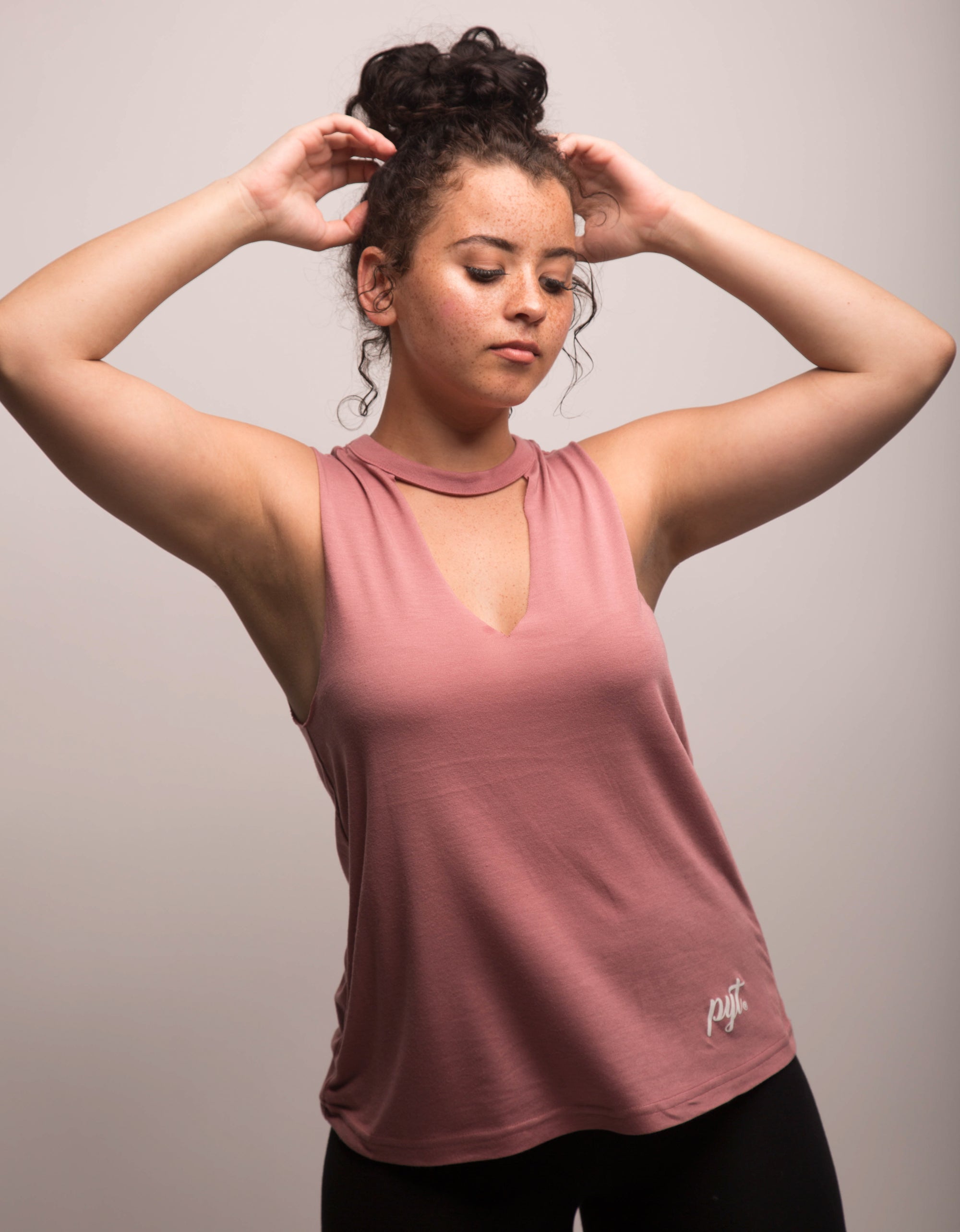 Cut Neck Tank 4 Colors