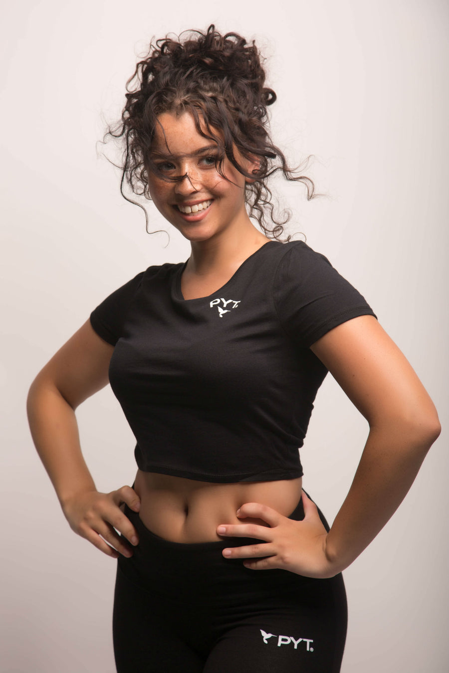 Crop Top Tee Arch Logo 2 Colors