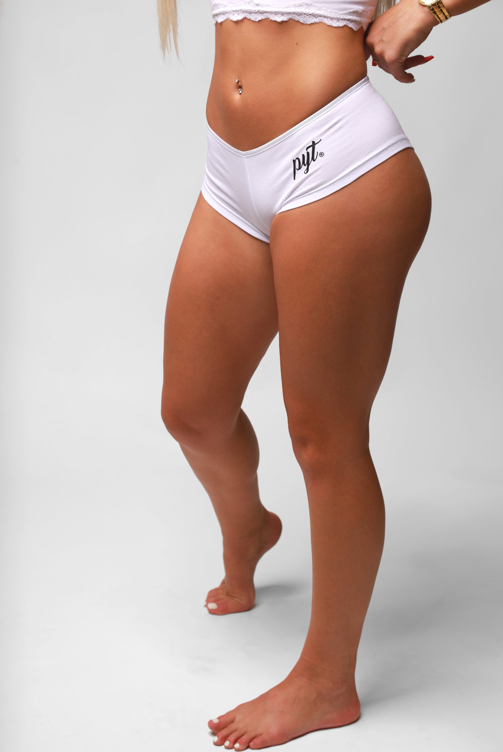 PYT® Boyshorts Cursive Logo 4 Colors