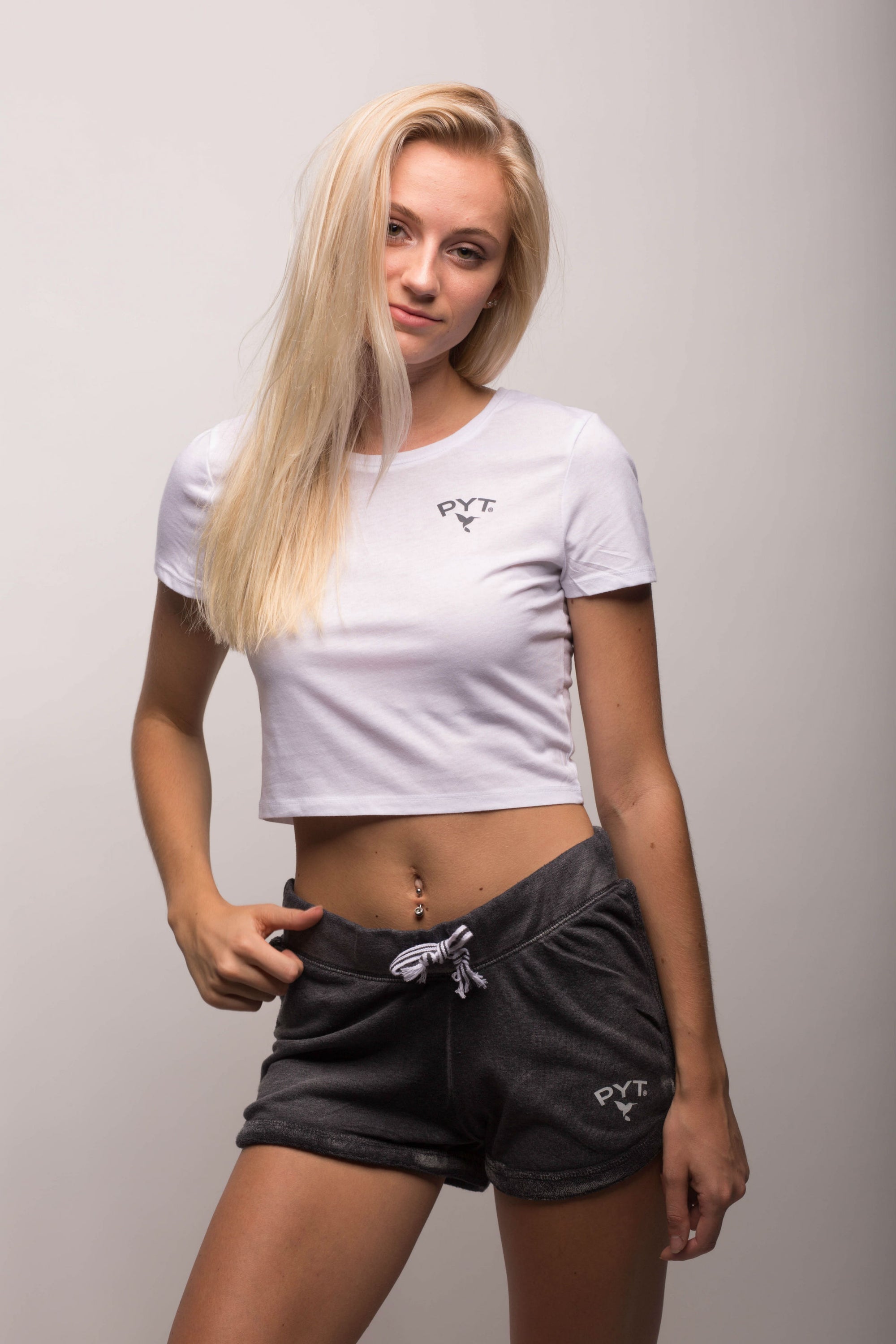 Crop Top Tee Arch Logo 2 Colors