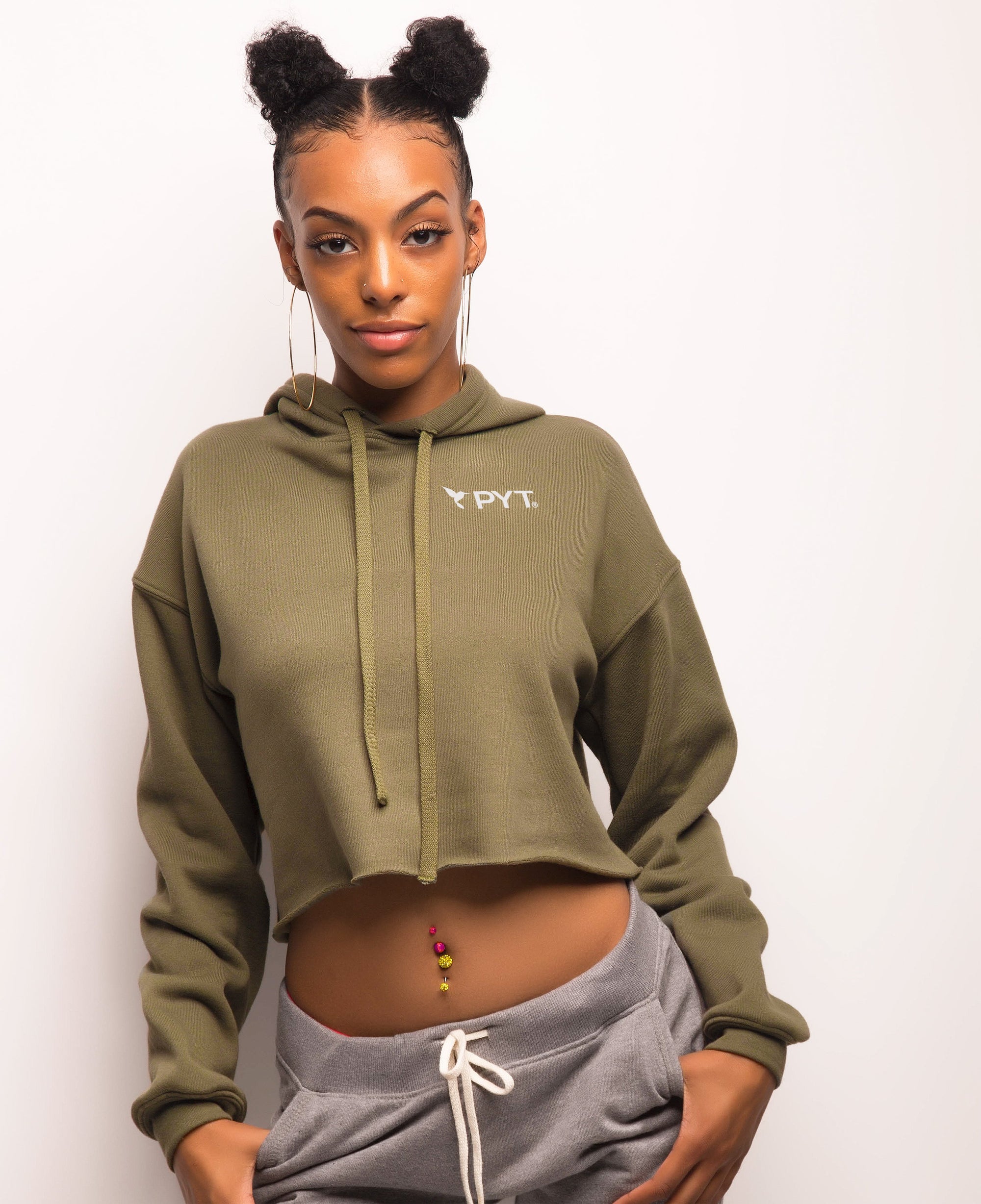 Cropped Hoodie 6 Colors