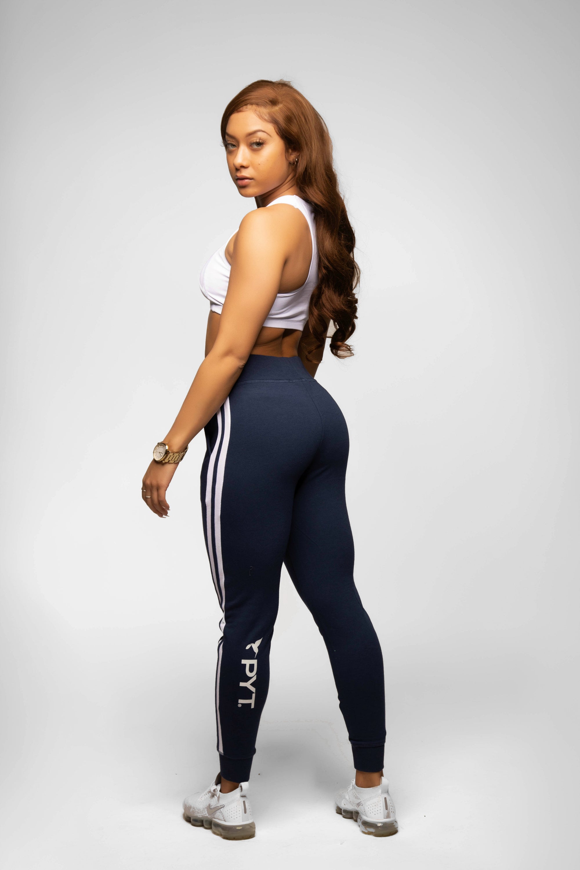 PYT® Strip Calf Logo Joggers 3 Colors