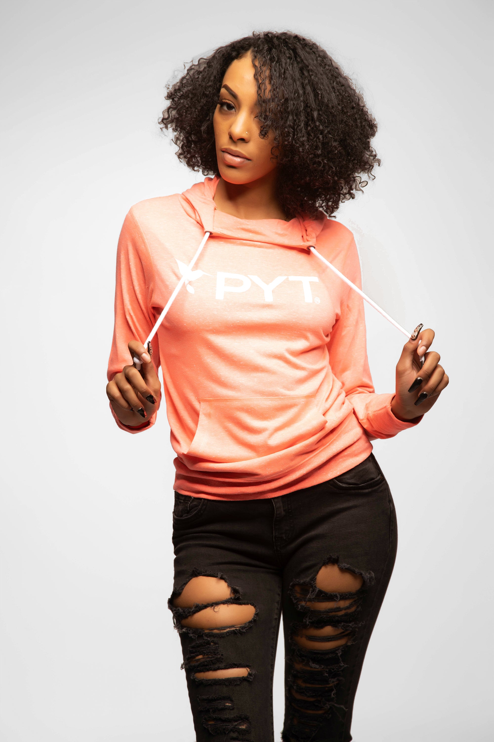 PYT® Long Sleeve Funnel Hoodie Tee 6 Colors