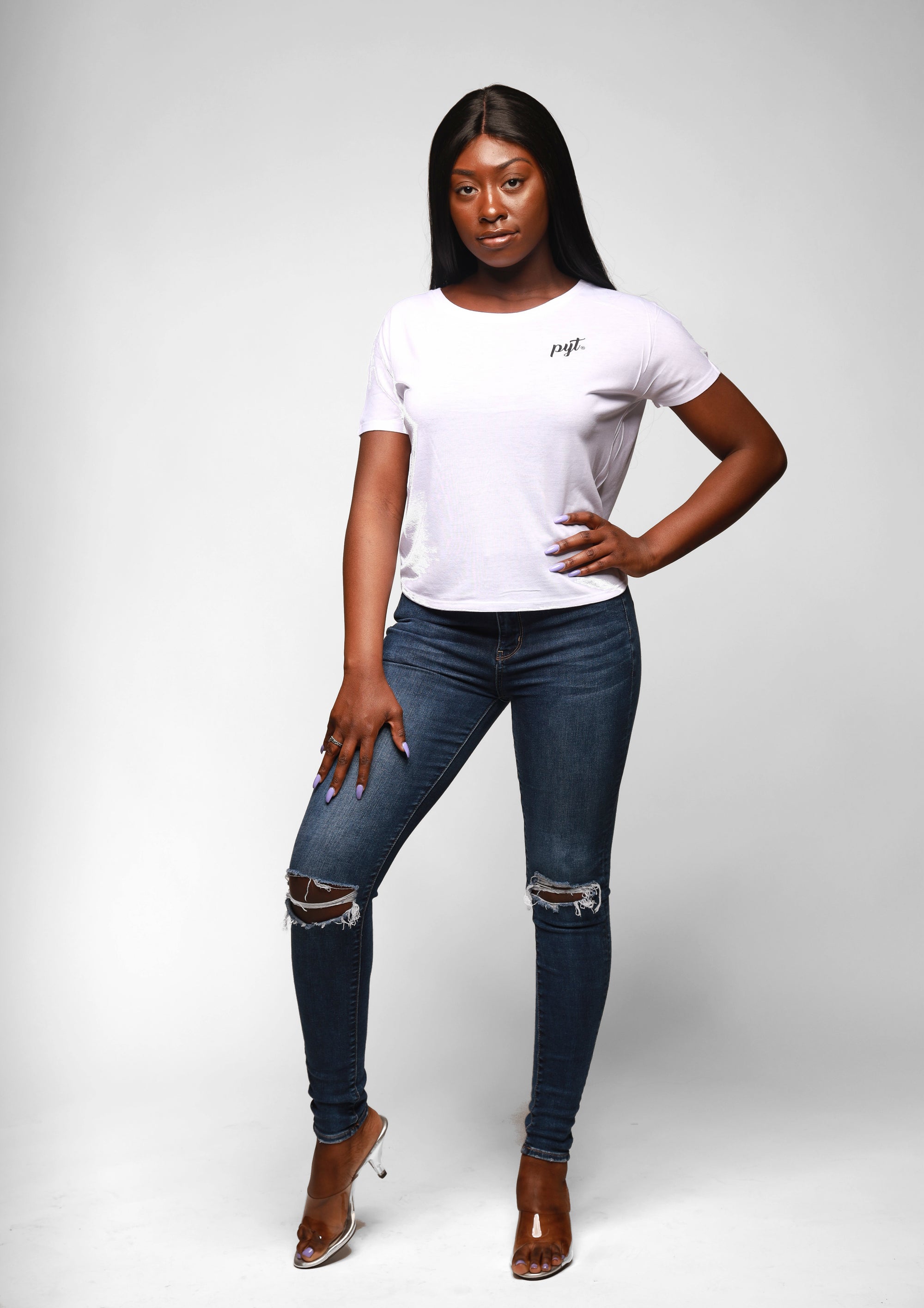 PYT® Open Back Flowy Tee 5 Colors