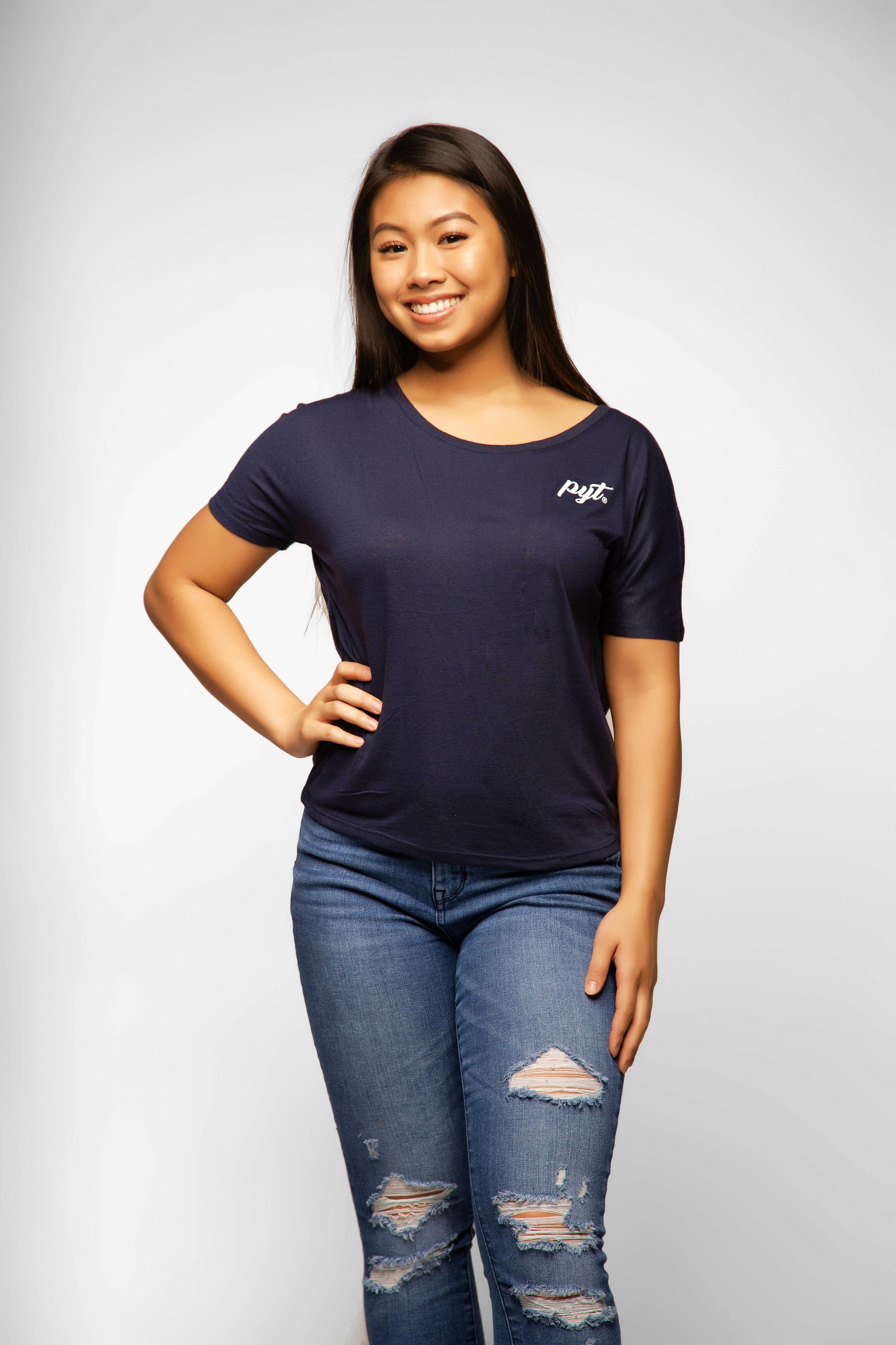 PYT® Open Back Flowy Tee 5 Colors