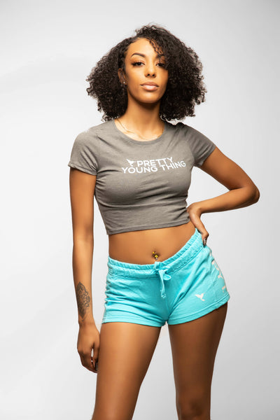 Pretty Young Thing Crop Top Tee 4 Colors