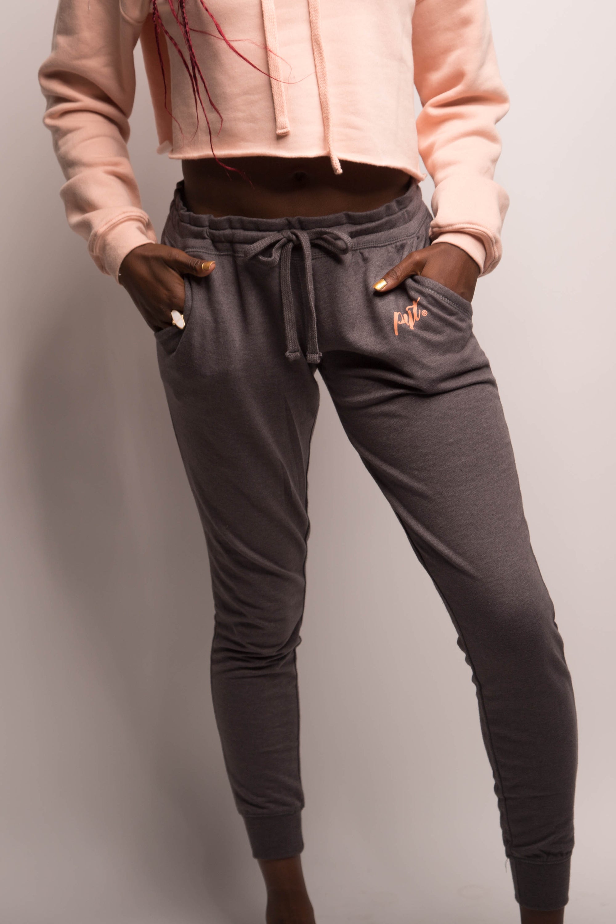 Skinny Jogger Cursive Logo